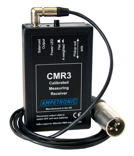 Ampetronic CMR3 Calibrated Induction Loop Measuring Receiver