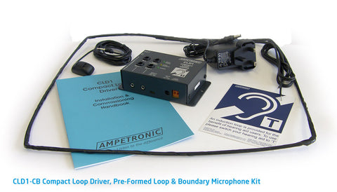 Ampetronic CLD1-CB Counter Induction Loop with Boundary Microphone